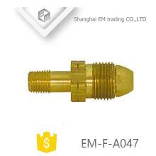 EM-F-A047 Male Thread copper pipe brass fitting plug